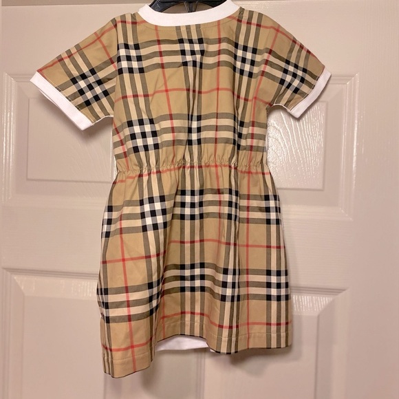 NWT Burberry Baby Girls Check Dress & Bloomer Set - Picture 3 of 5